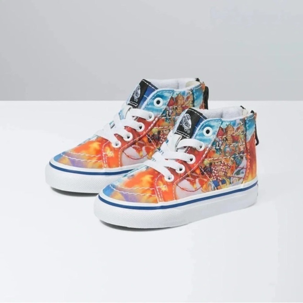 Vans Sk8-Hi One Piece Punk Hazard Hi Tops Size Mens 6 Womens 7.5
